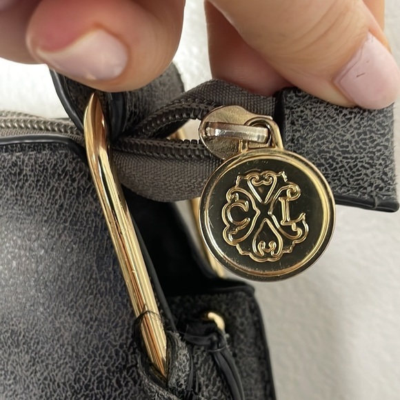 Christian Lacroix Grey Hobo Style Purse - Picture 5 of 16